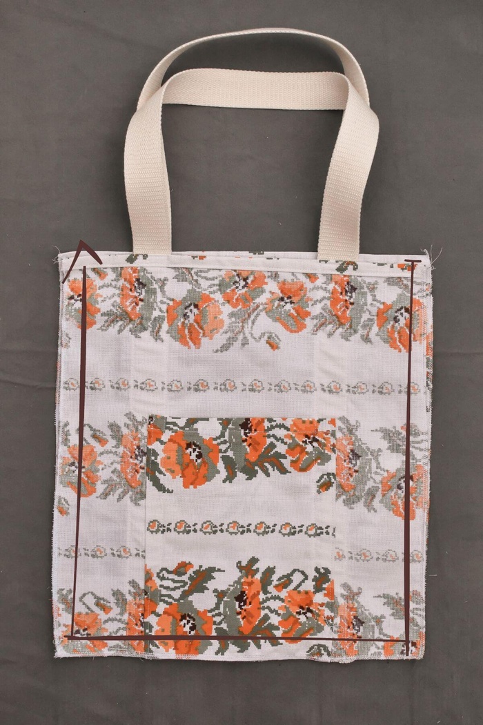 handmade tote bag