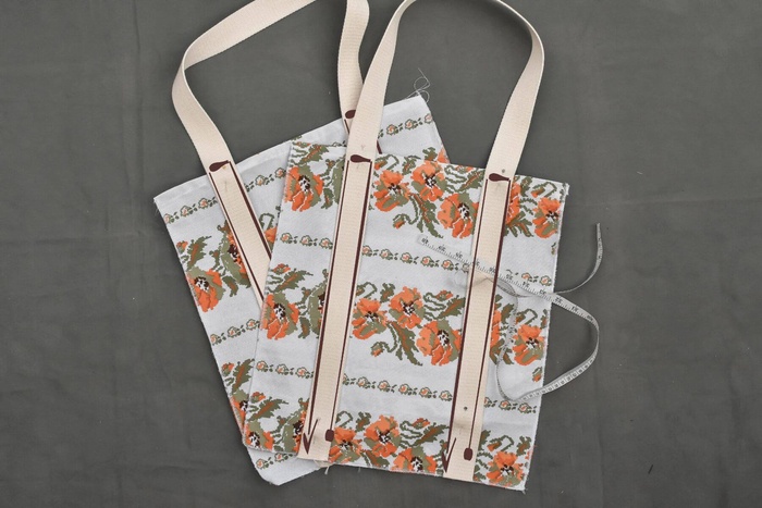 Sew the straps
